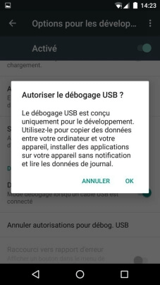 vister votre android