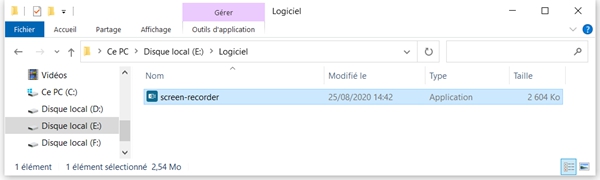 Télécharger Enregistreur d'écran sur Windows