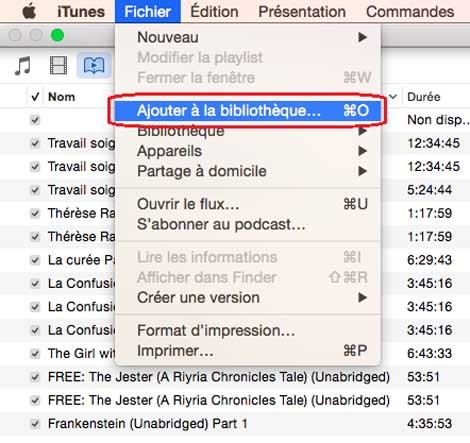 Commencer avec iTunes sur Mac