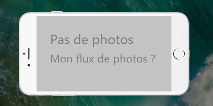 mon flux de photo icloud