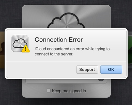 probleme icloud