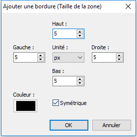 sélectionner le type de conversion