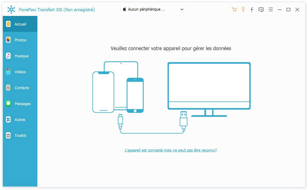 FonePaw - Transfert iOS