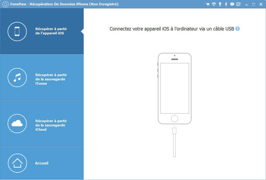 Connecter l’iPhone XS, XR, X 8 ou 7 à l’ordinateur