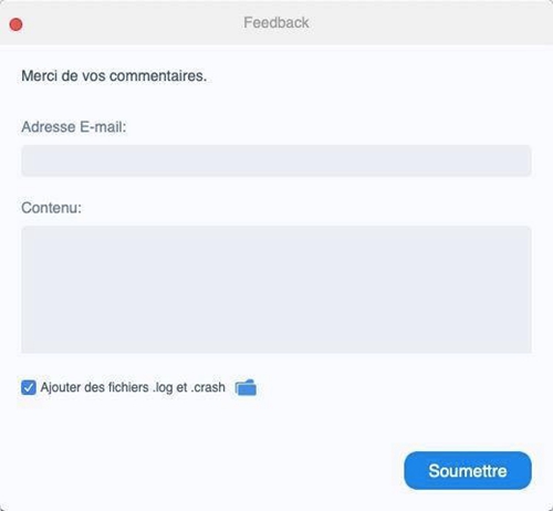 Ajouter et envoyer des commentaires dans FonePaw MacMaster