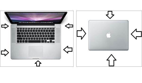 Nettoyer l'apparence de MacBook