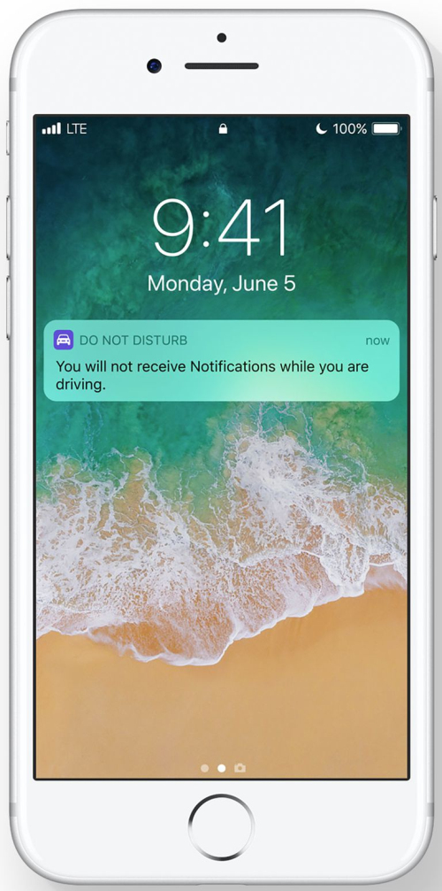 iOS 11 ne pas déranger conduite