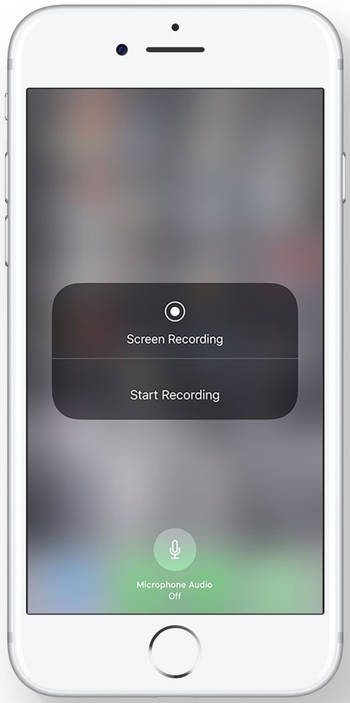iOS 11 enregistrement d'écran