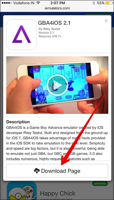 installer gba4ios