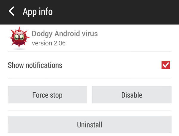 antivirus android app infos