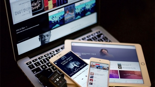 bibliotheque musicale icloud