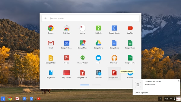 capture chromebook