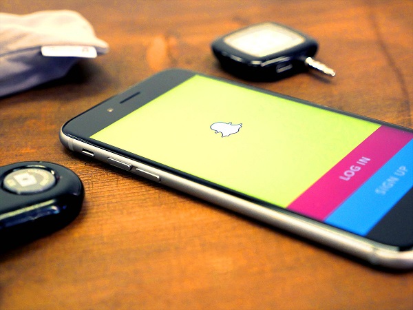 capture ecran snapchat