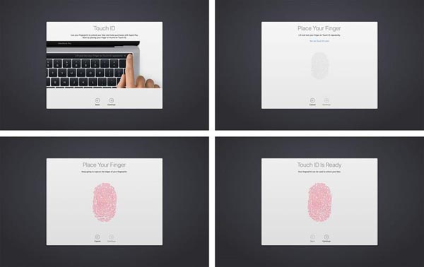 Utiliser Touch ID sur MacBook Air ou MacBook Pro