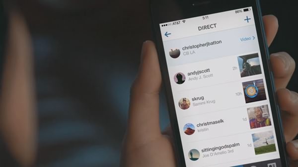 contents can sent instagram direct