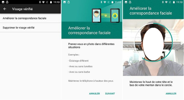 Utilisation de la reconnaissance faciale pour déverrouiller votre Samsung