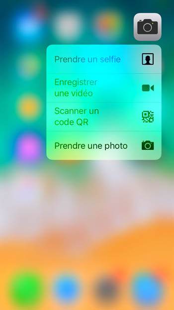 Sélectionnez « Scanner un code QR »