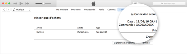 histoire achat appstore itunes