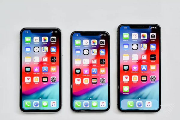 iPhone XS iPhone XR iPhone XS Max