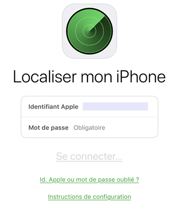 Localiser Mon iPhone