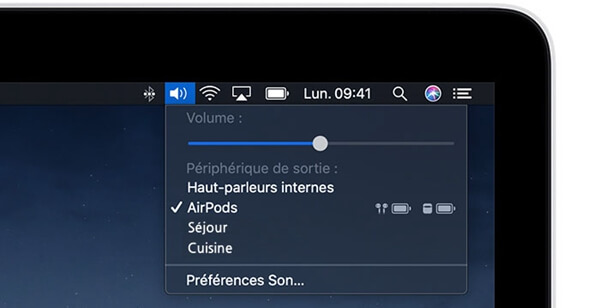 connecter votre Airpods avec votre Mac