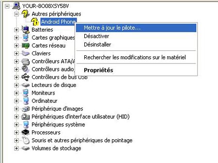 Le Pc Ne Reconnait Pas Le Portable Android