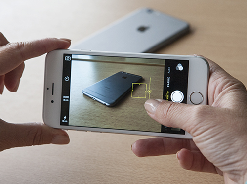 mise au point photo iphone