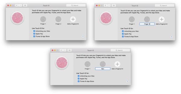 Utiliser Touch ID sur MacBook Air ou MacBook Pro