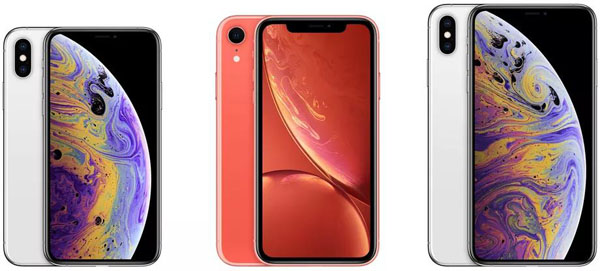 Configurer iPhone XS, iPhone XS Max, iPhone XR