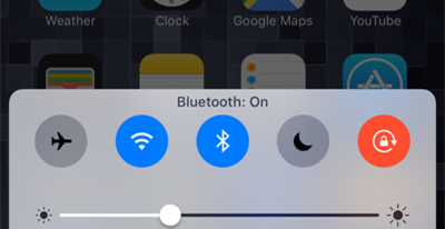 wifi bluetooth ios10