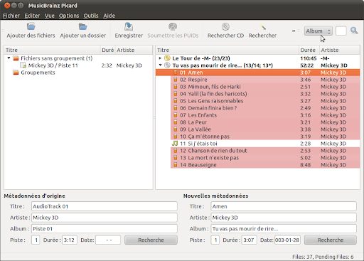 MusicBrainz Picard