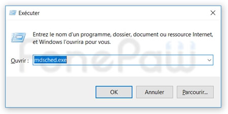 Tester la mémoire de Windows